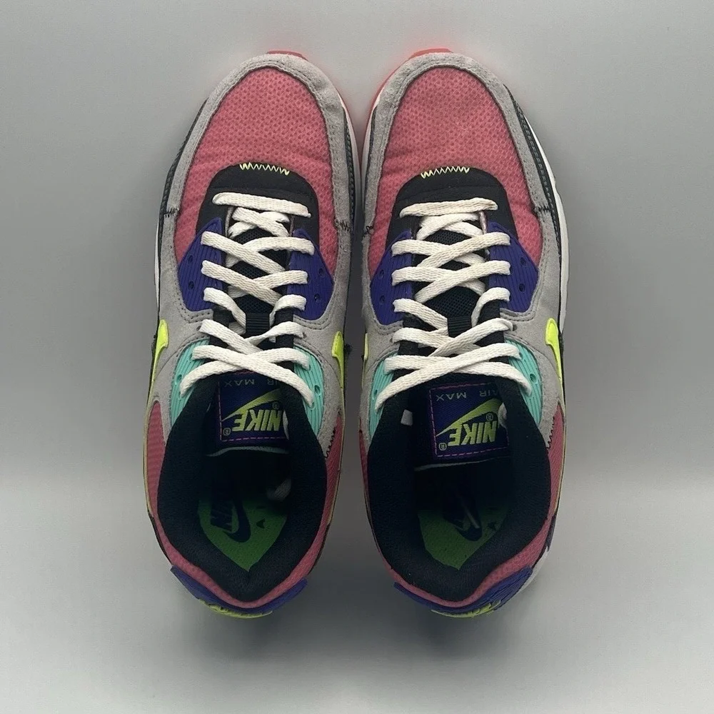 Nike Kids Air Max Sneakers - Pink, Gray, Black, Lime, Purple